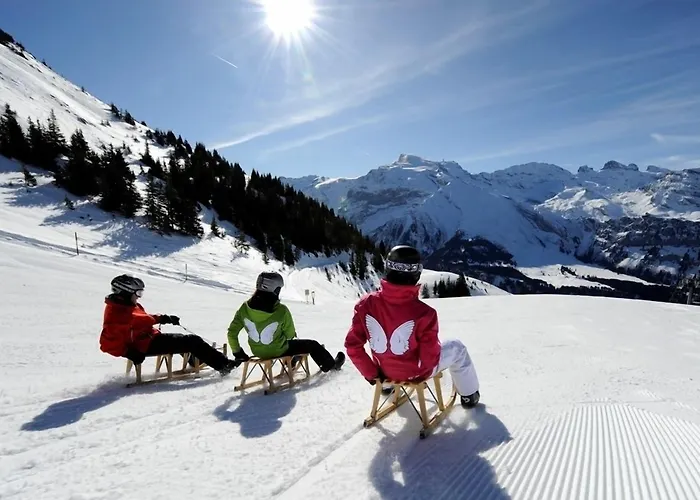 Berglodge Restaurant Ristis Engelberg photo